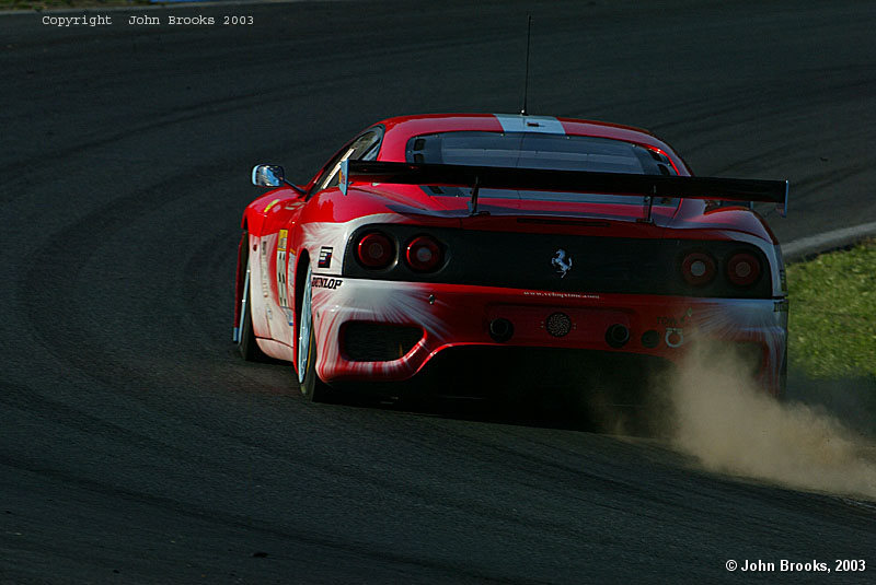 Second quickest in class......Darren Turner in another Ferrari 360 Modena