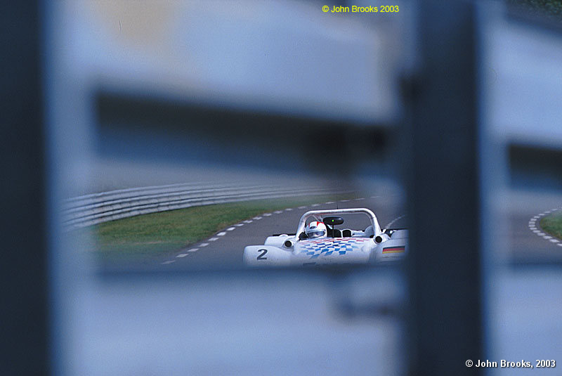 Barrier to success........Johnny Cecotto in the BMW V12 Le Mans