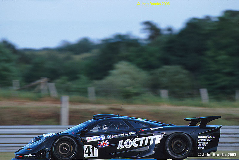 Still elegant after all these years.....Thomas Bscher in the McLaren F1 GTR