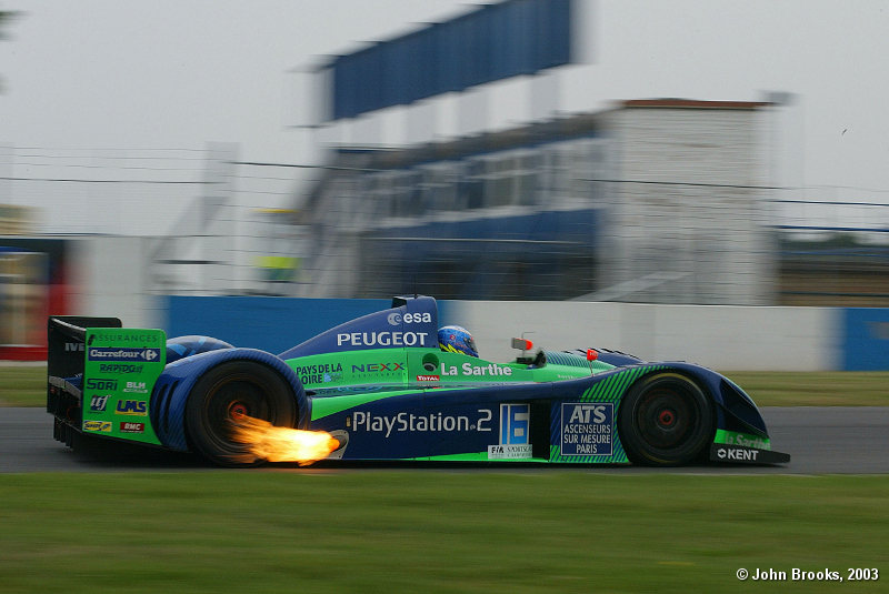 Another day of bad luck for Pescarolo Sport as Sarrazin and Lagorce are forced to retire early on in the race