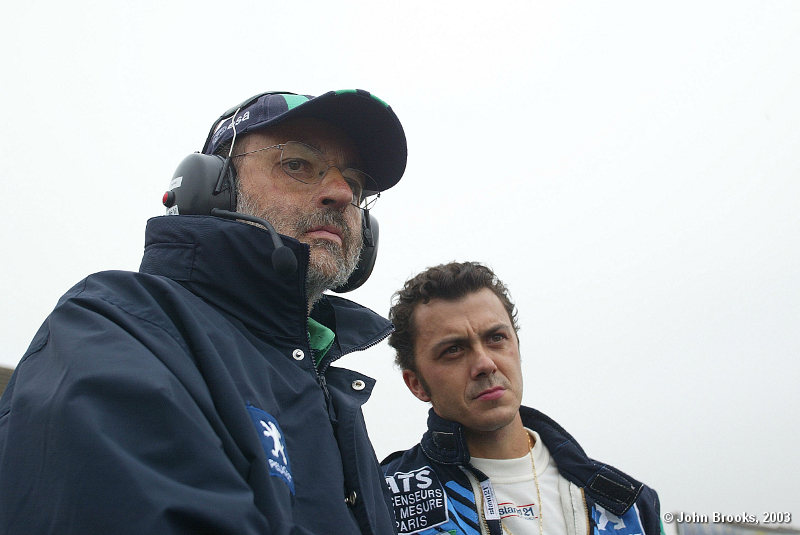 Henri Pescarolo and Franck Lagorce