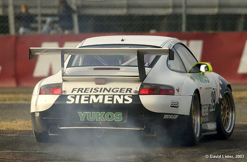 Freisinger, fastest of the GT3's