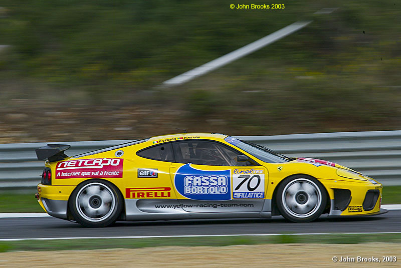 Fabio Vernier, Yellow Racing team Ferrari 360 Modena