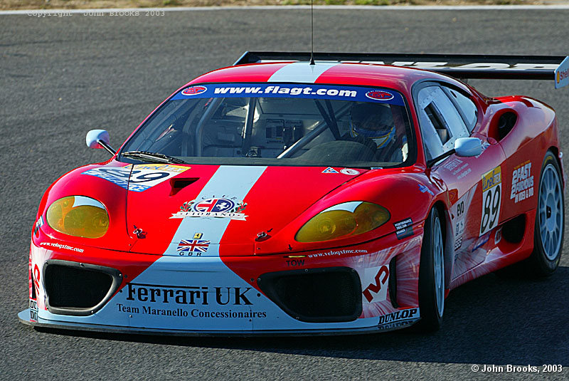 Kelvin Burt, Team Maranello Concessionaires, Ferrari 360 Modena