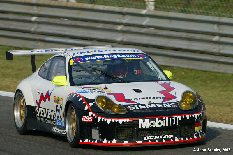 N-GT Champions, Stephane Ortelli and Marc Lieb, Freisinger Motorsport Porsche 996 GT3-RS