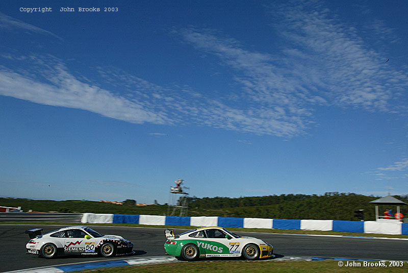Porsches under the Estoril sky..