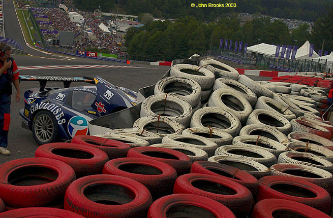 Mike's accident in the Spa 24 Hours was massive