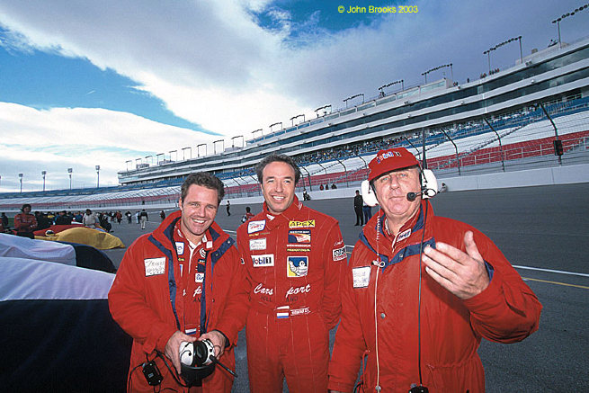 Mike and Toine in Las Vegas...........with Tom Coronel