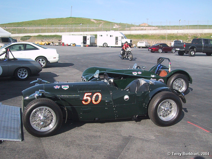 The famous Ken Miles MG Specials - R1 and R2