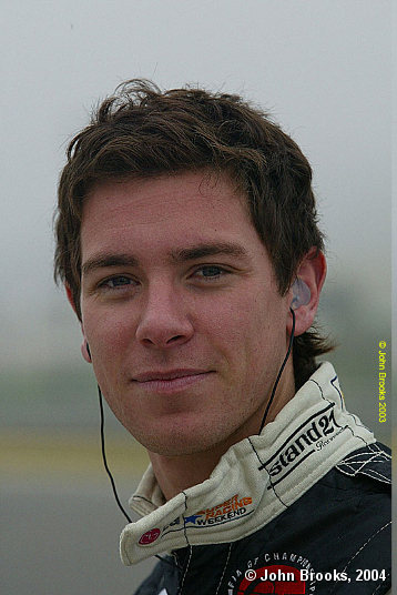 Busy Boy 1.....Nathan Kinch will be in FIA GT, LMES, British GT and Le Mans in 2004
