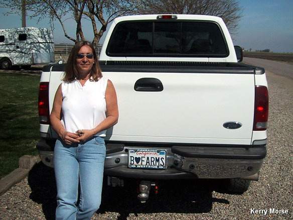 Terry & her F-250