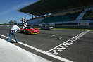 Fabio Babini, Ferrari 575 GTC crosses finishing line to win