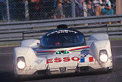 French Triumph............Christophe Bouchut, Eric Helary and Geoff Brabham in the Peugeot 905B