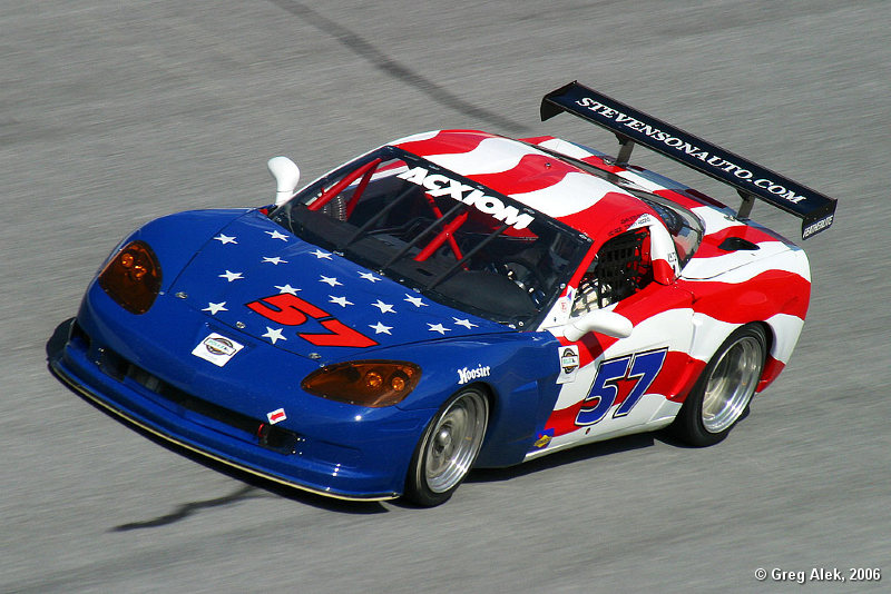 NO 57 CORVETTE C6, Tommy Riggins,  Vic Rice &John Stevenson