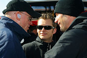 Dan Wheldon(C), MAX PAPIS (R) & ROB DYSON (L)