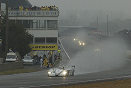 Tom Kristensen, in the Audi Sport Japan Goh R8, takes the lead at the  start.. six hours later, that's where he finished..