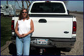 Terry & her F-250
