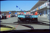 The view from the ex-Barth 1971 TDF 911 Porsche of the competition